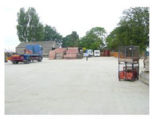 Formwork fabrication and storage facility